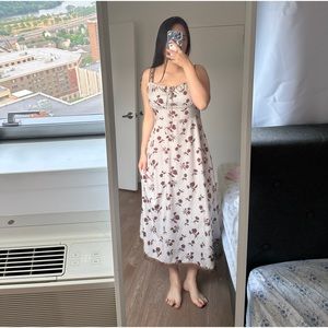 Beautiful lace trim dress